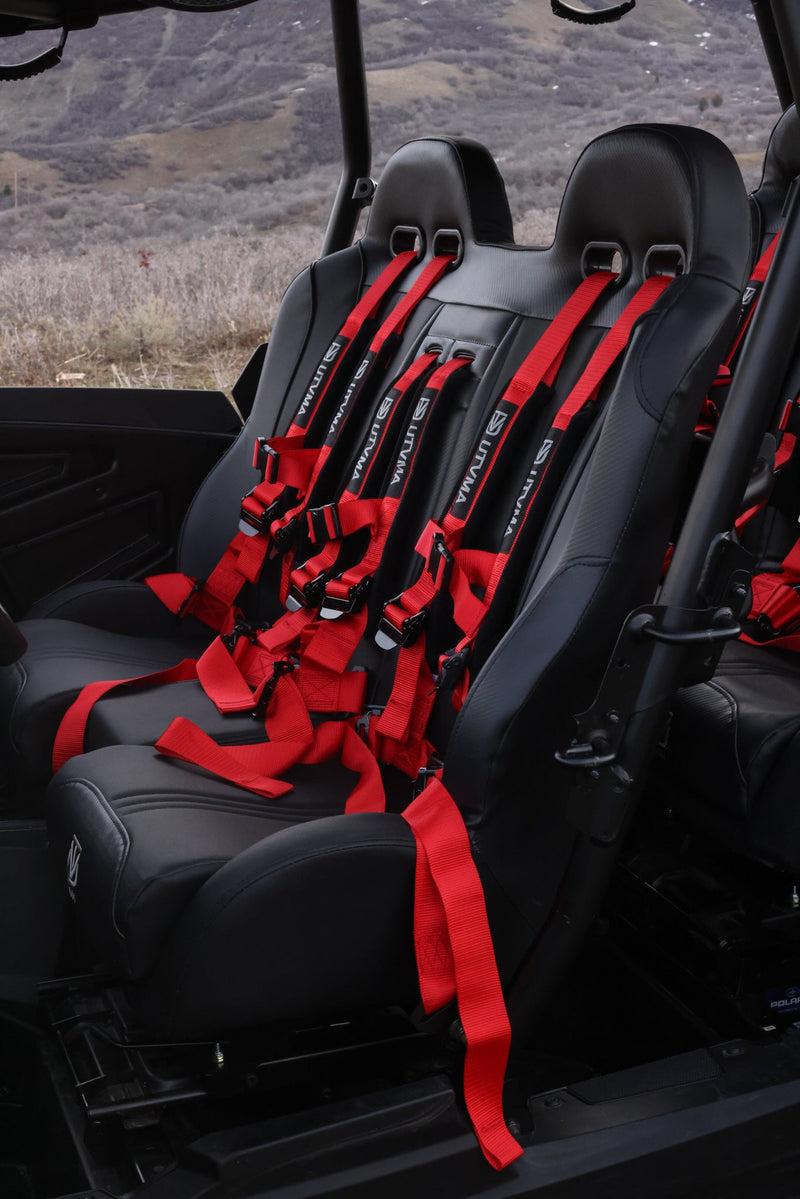 Load image into Gallery viewer, 2024+ RZR 1000 Front/Rear Bench Seat W Harnesses 2 and 4 Seater
