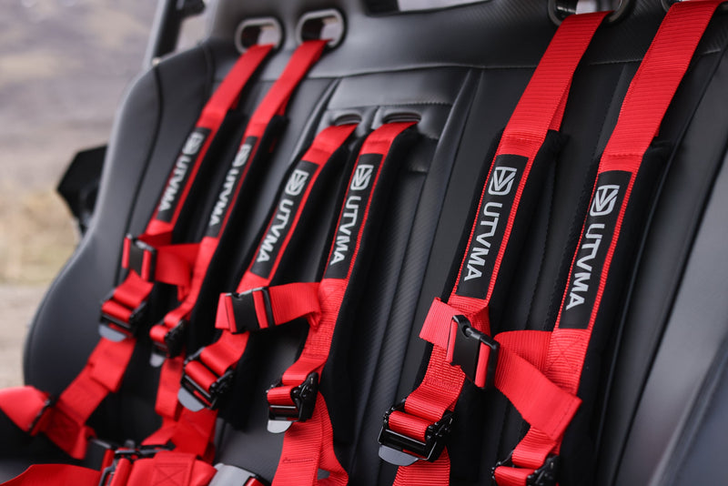 Load image into Gallery viewer, 2024+ RZR 1000 Front/Rear Bench Seat W Harnesses 2 and 4 Seater
