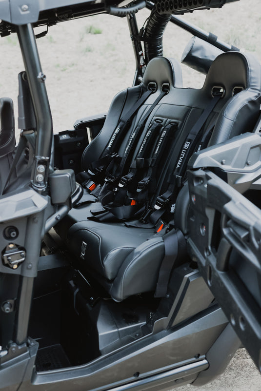 Honda Talon 4 Rear Bench Seat W Harnesses (2019-2025)