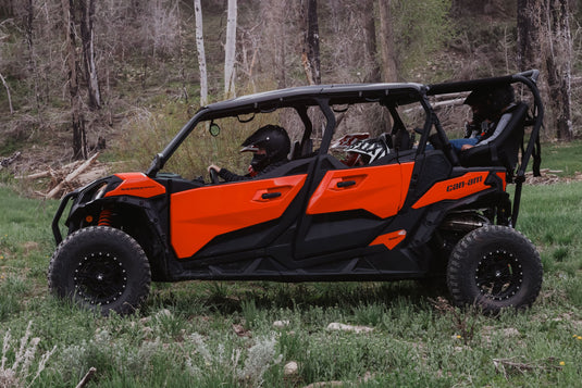 Maverick Sport Max Rear Bench and Roll Cage Kit (2020-2024)