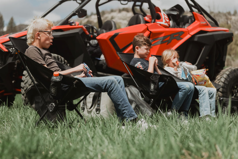 Load image into Gallery viewer, Large Camp Chair with Roll Cage Bag
