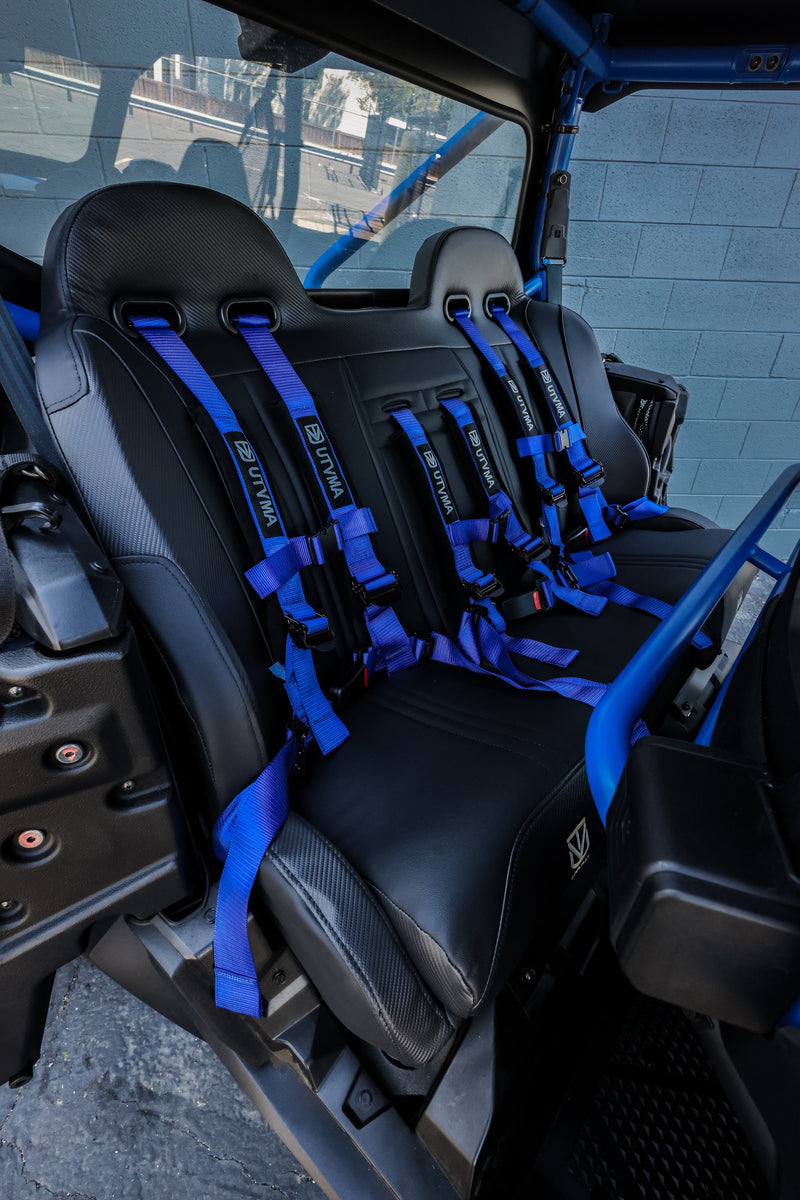 Load image into Gallery viewer, Honda Talon 4 Rear Bench Seat W Harnesses (2019-2025)
