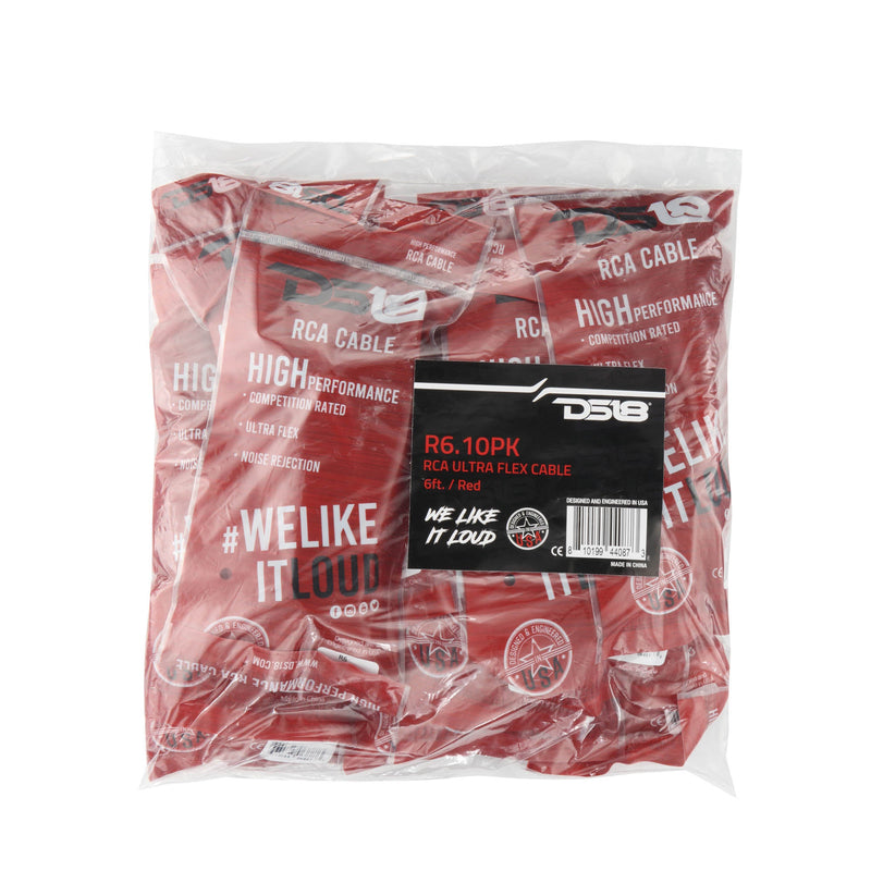 Load image into Gallery viewer, Level 2 RCA 100% Copper OFC 6 Feet - Pack 10 pieces

