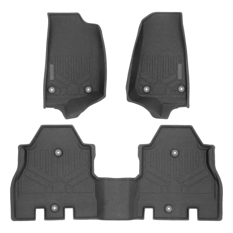 Load image into Gallery viewer, SMARTLINER Custom Fit Floor Liners For 2018-2024 Jeep Wrangler Unlimited
