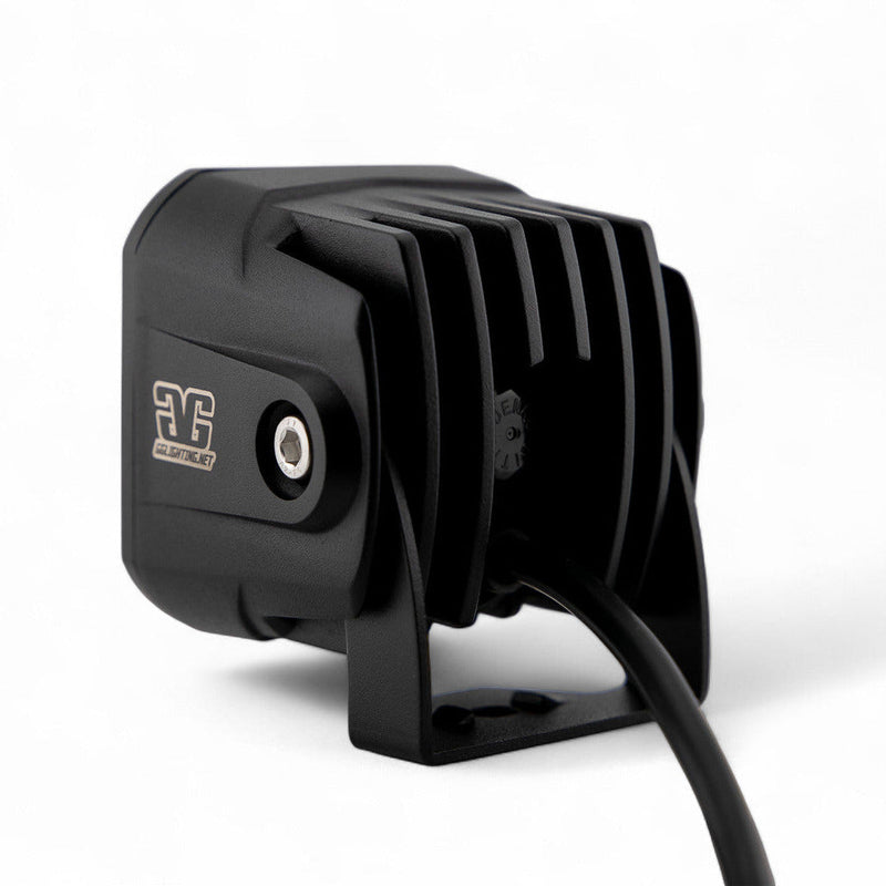 Load image into Gallery viewer, Amber Backlit Race Pod Pair Bundle With Wiring Harness
