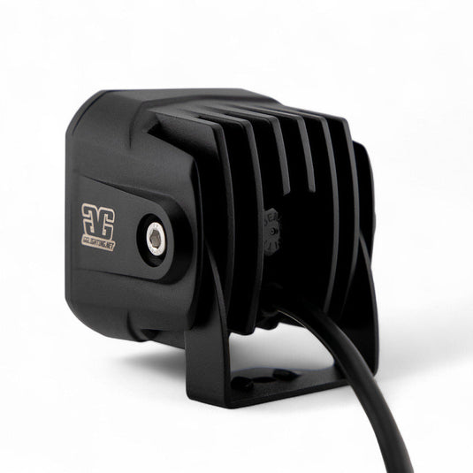 Amber Backlit Race Pod Pair Bundle With Wiring Harness