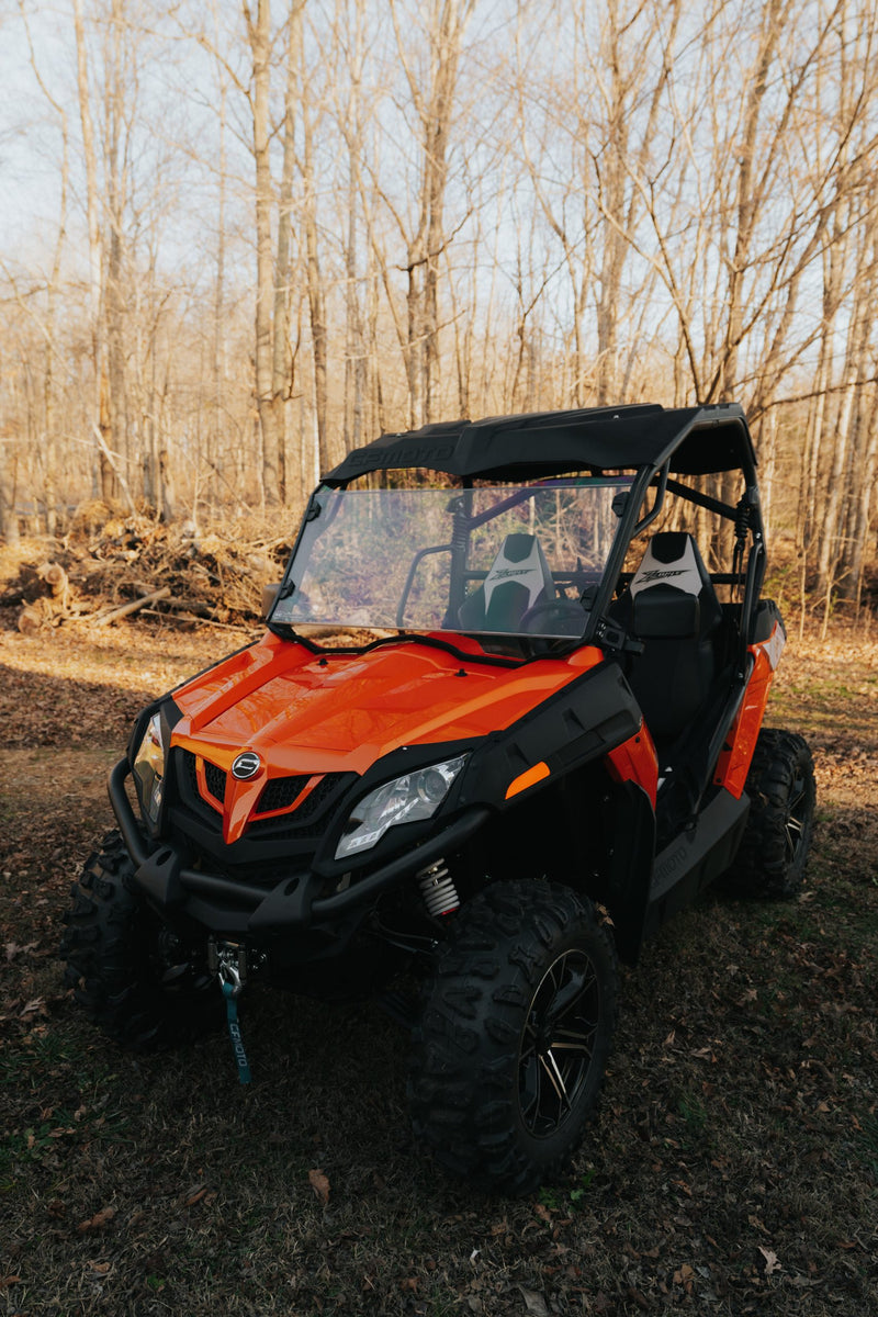 Load image into Gallery viewer, CF MOTO ZForce 500, 800 Windshield •Fits 2018-2019 ZForce 1000, 2016-Up ZForce 500, 2014-Up ZForce 800

