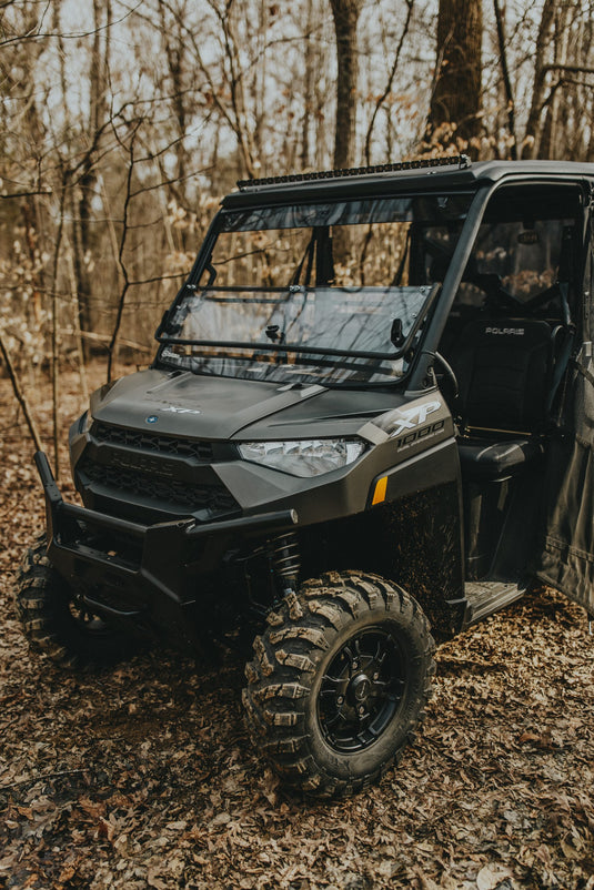 Ranger 900 & 1000 Fold Down Windshield •Fits 2013-Up 900 and 1000 XP and SOHC •2015-2016 570 Full-Size Pro Fit