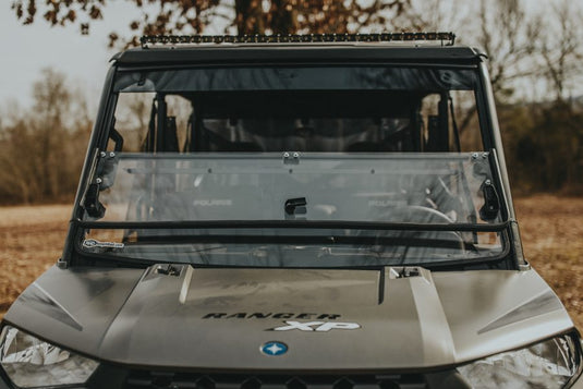 Ranger 900 & 1000 Fold Down Windshield •Fits 2013-Up 900 and 1000 XP and SOHC •2015-2016 570 Full-Size Pro Fit