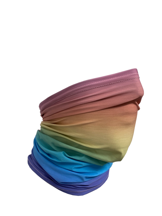 Rainbow Ombre Neck Gaiter