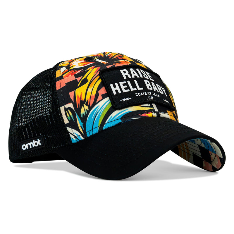 Load image into Gallery viewer, Raise Hell Baby Patch Original Ripstop Snapback Hat
