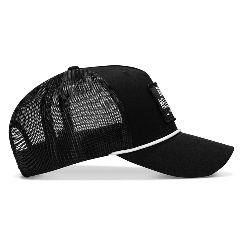 Load image into Gallery viewer, Raise Hell Baby Patch Rope Snapback
