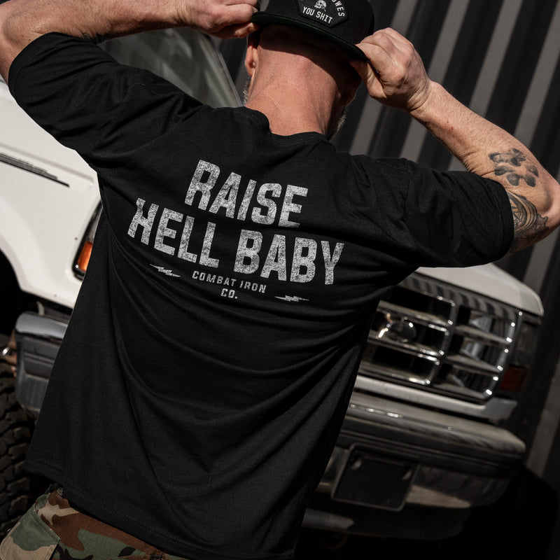 Load image into Gallery viewer, Raise Hell Baby Men's T-Shirt
