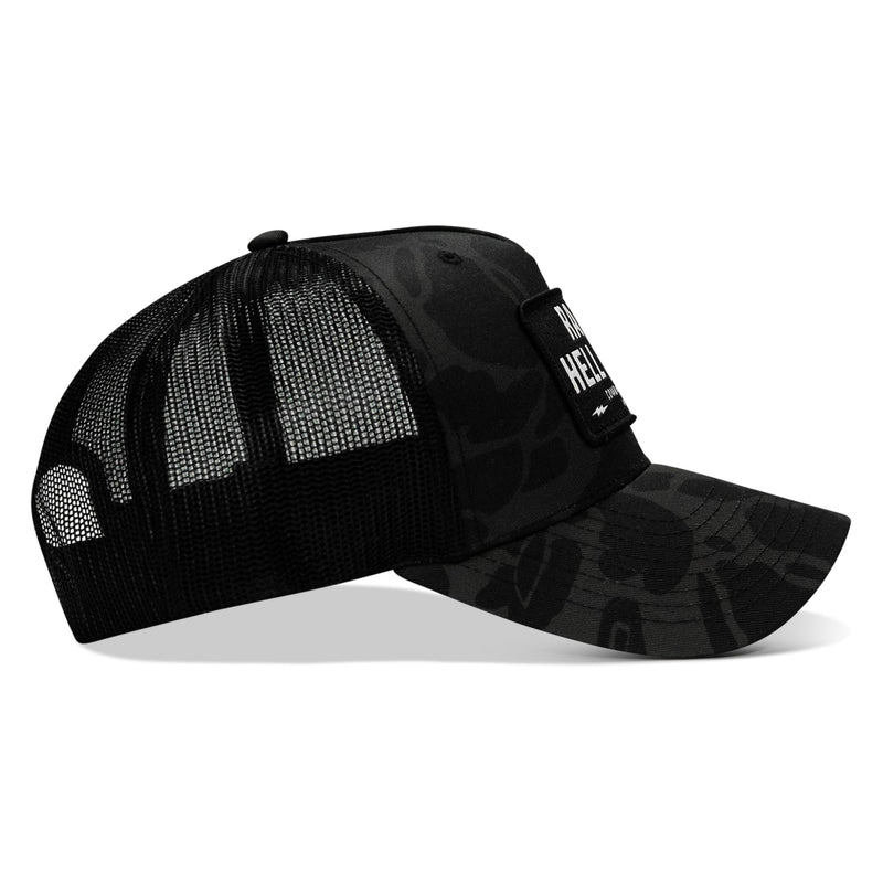 Load image into Gallery viewer, Raise Hell Baby Patch Snapback Hat
