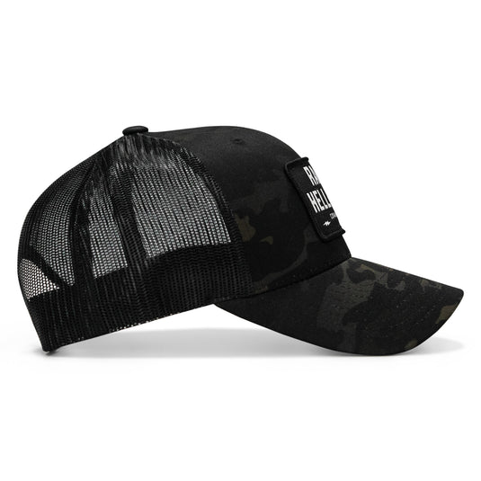 Raise Hell Baby Patch Snapback Hat