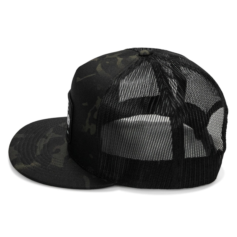 Load image into Gallery viewer, Raise Hell Baby Patch. Flatbill Hat
