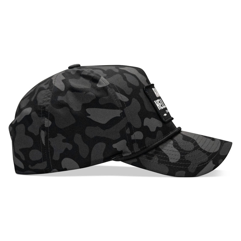 Load image into Gallery viewer, Raise Hell Baby Patch 5 Pannel Snapback
