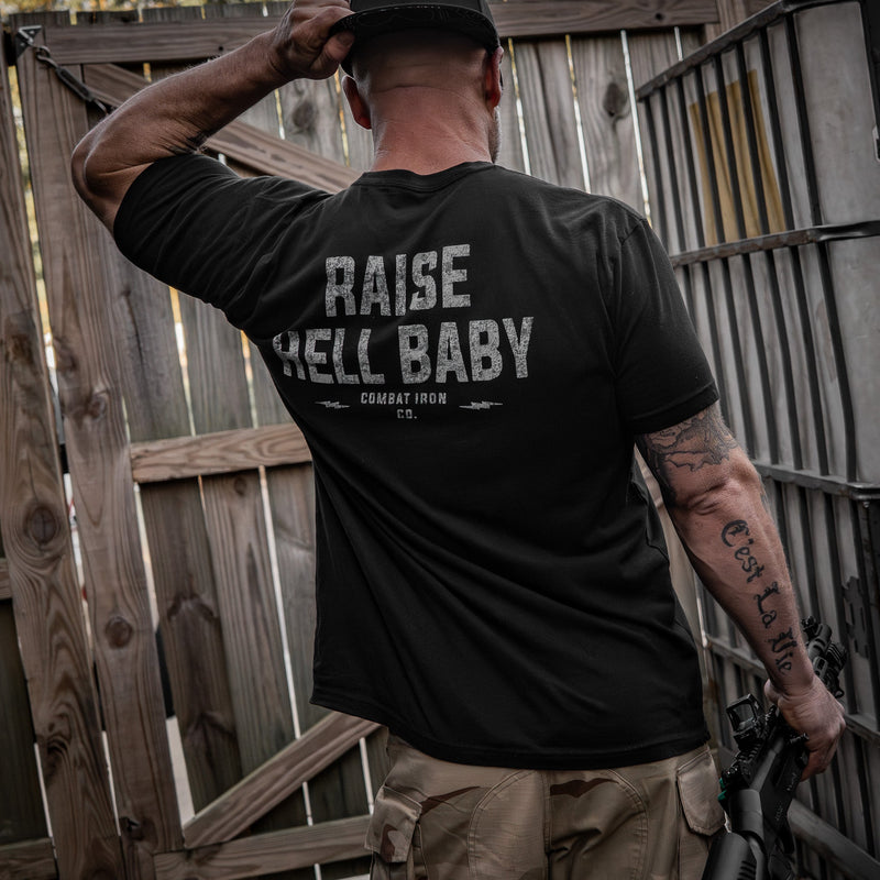 Load image into Gallery viewer, Raise Hell Baby Men's T-Shirt
