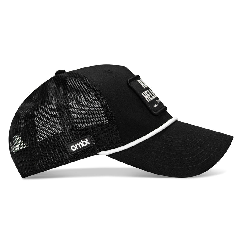Load image into Gallery viewer, Raise Hell Baby Patch Rope Snapback Hat

