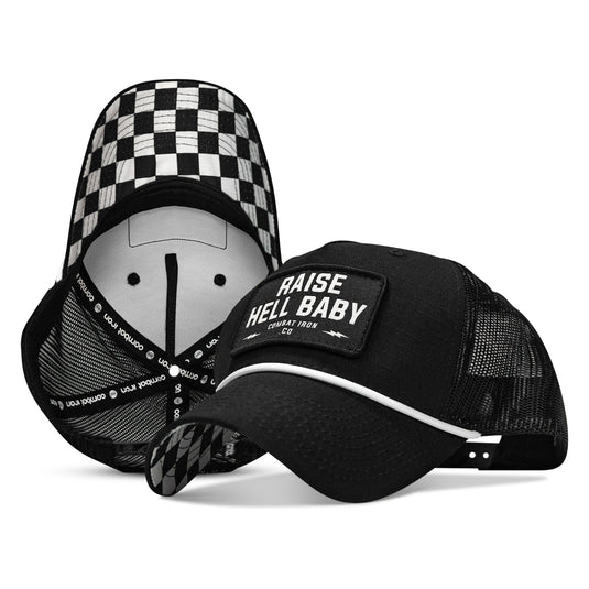 Raise Hell Baby Patch Rope Snapback Hat