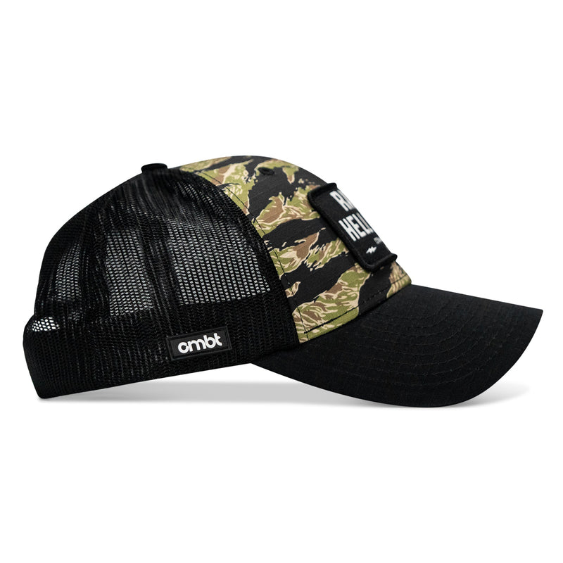 Load image into Gallery viewer, Raise Hell Baby Patch Original Ripstop Snapback Hat
