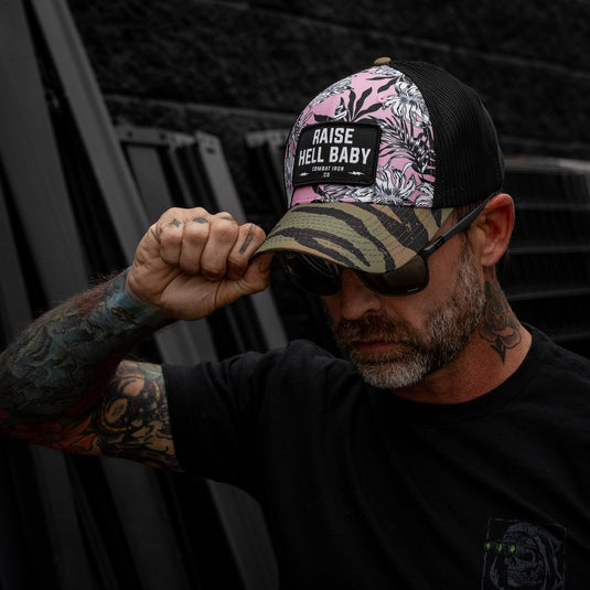 Raise Hell Baby Patch Original Ripstop Snapback Hat