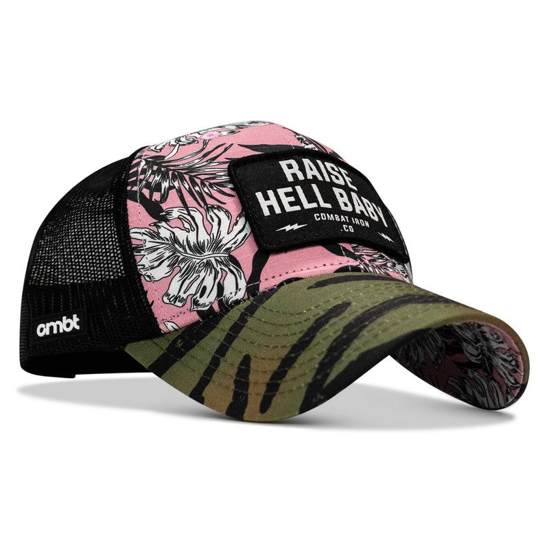 Load image into Gallery viewer, Raise Hell Baby Patch Original Ripstop Snapback Hat
