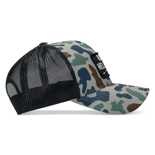 Raise Hell Baby Patch Snapback Hat