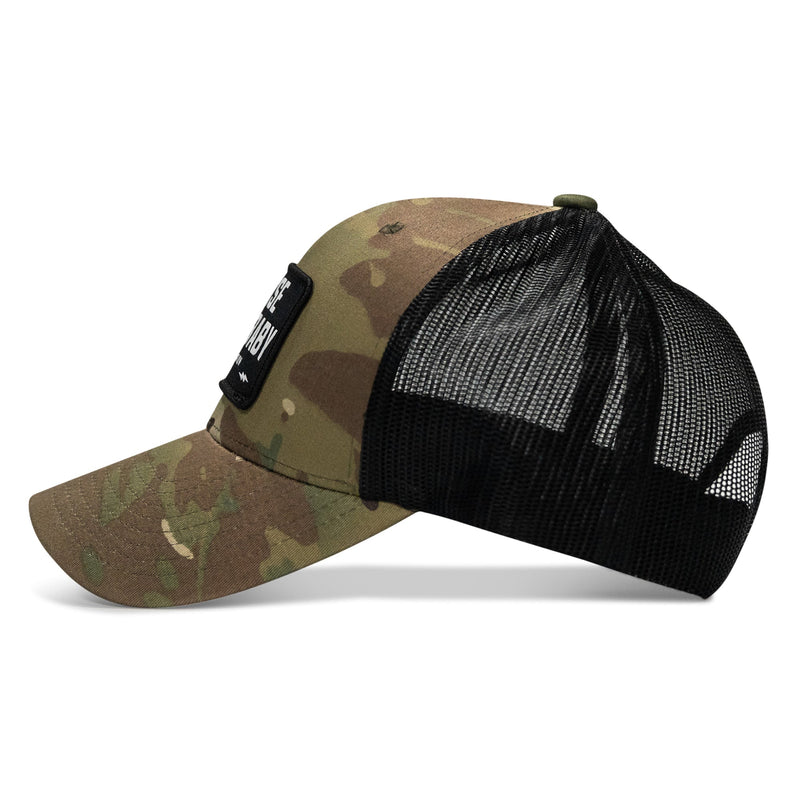 Load image into Gallery viewer, Raise Hell Baby Patch Snapback Hat

