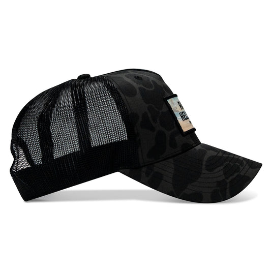 Raise Hell Baby Sunset Patch Snapback Hat