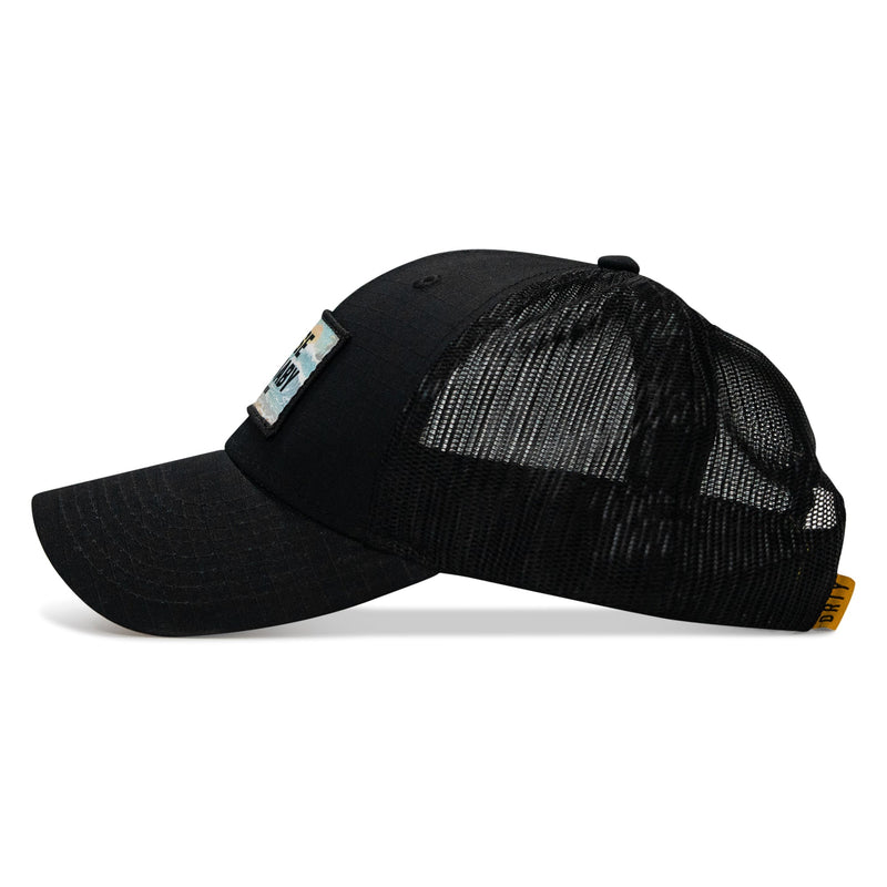 Load image into Gallery viewer, Raise Hell Baby Sunset Patch Original Ripstop Snapback Hat
