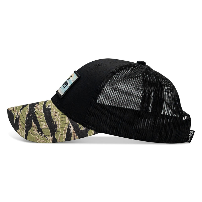 Load image into Gallery viewer, Raise Hell Baby Sunset Patch Original Ripstop Snapback Hat
