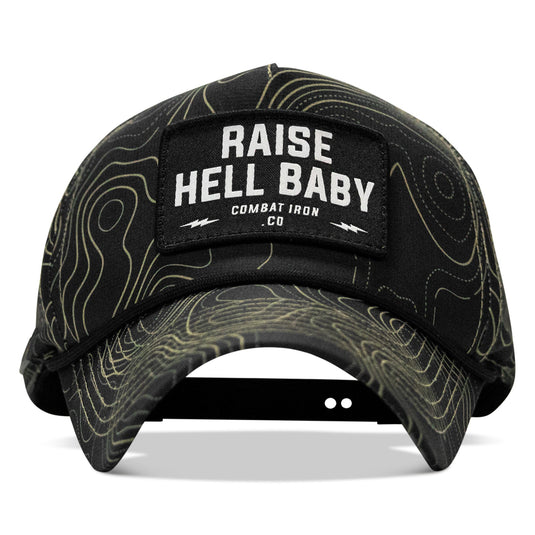 Raise Hell Baby Patch Weekender Snapback