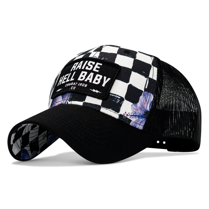 Load image into Gallery viewer, Raise Hell Baby Patch Original Ripstop Snapback Hat
