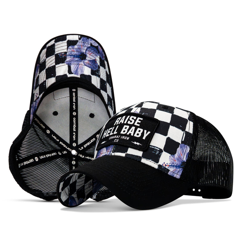 Load image into Gallery viewer, Raise Hell Baby Patch Original Ripstop Snapback Hat
