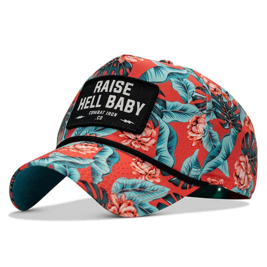 Raise Hell Baby Patch Weekender Snapback
