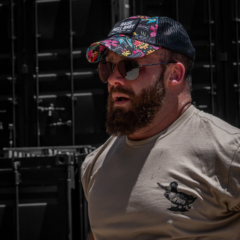 Load image into Gallery viewer, Raise Hell Baby Patch Tactical Ripstop Mesh Snapback Hat
