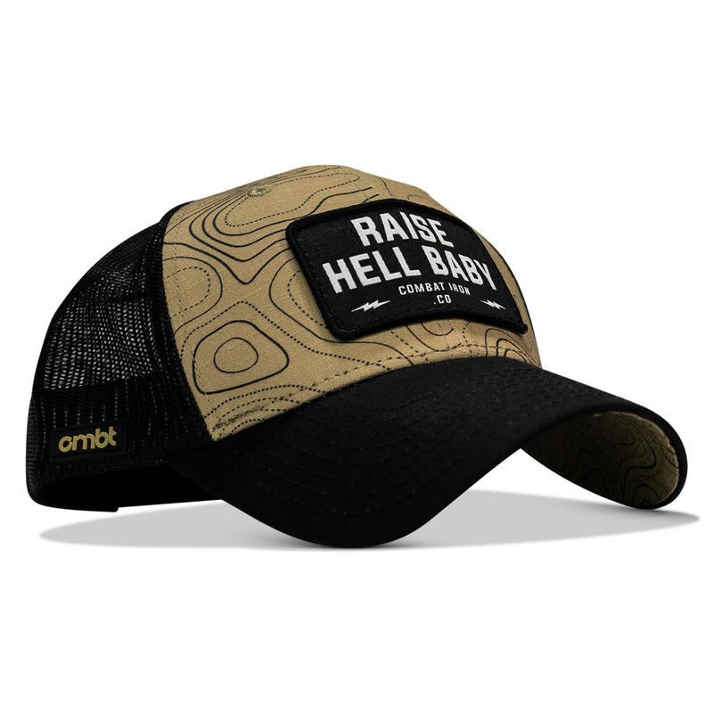 Load image into Gallery viewer, Raise Hell Baby Patch Original Ripstop Snapback Hat
