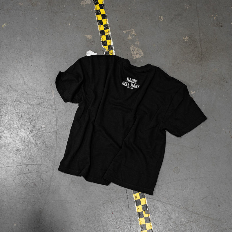 Load image into Gallery viewer, Raise Hell Baby Women's Crop T-Shirt
