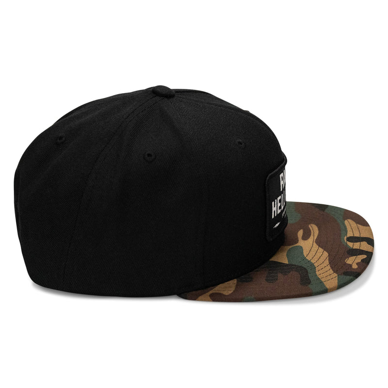 Load image into Gallery viewer, Raise Hell Baby Patch. Flatbill Hat
