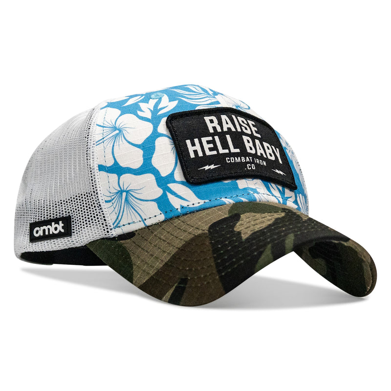 Load image into Gallery viewer, Raise Hell Baby Patch Original Ripstop Snapback Hat
