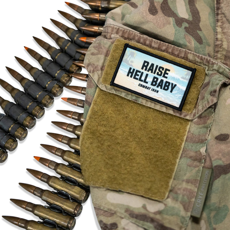 Load image into Gallery viewer, Raise Hell Baby Sunset Velcro Patch
