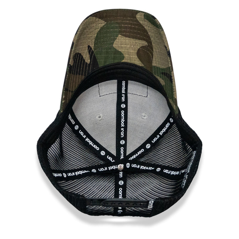 Load image into Gallery viewer, Raise Hell Baby Sunset Patch Original Ripstop Snapback Hat
