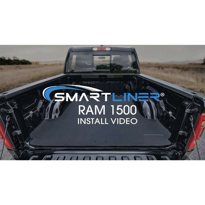 Load image into Gallery viewer, SmartCoverage™ Custom Fit Floor Liners For 2019-2024 Ram 1500 Crew Cab without Rear Underseat Storage Box
