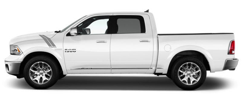Load image into Gallery viewer, &quot;HEMI&quot; Fender Slash Decals for 2009-2018 Dodge Ram 1500 (x2)
