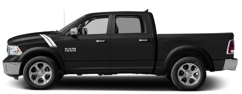 Load image into Gallery viewer, &quot;RAM&quot; Fender Slash Decals for 2009-2018 Dodge Ram 1500 (x2)
