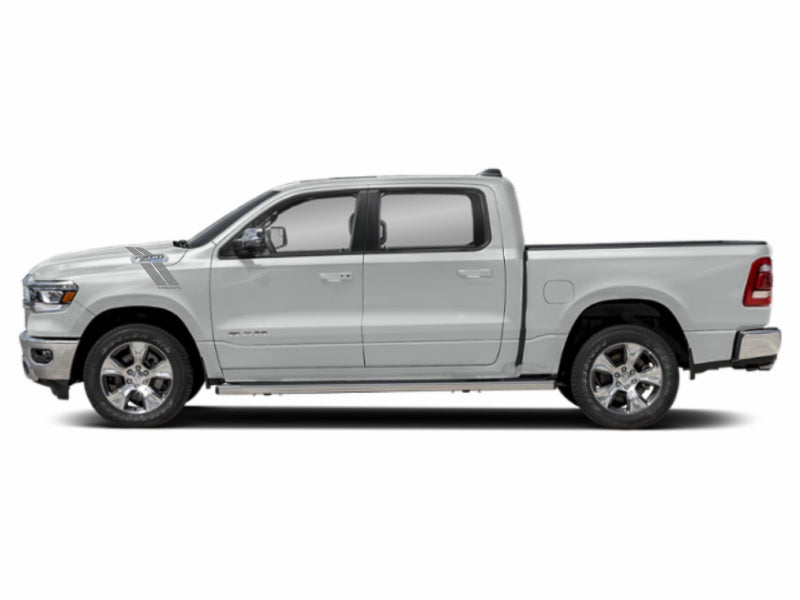 Load image into Gallery viewer, &quot;HEMI&quot; Fender Slash Decals for 2019-2024 Dodge Ram 1500 (x2)
