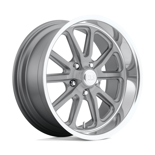 Us Mag 1 Pc U111 Rambler Textured Gray W/ Diamond Cut Lip