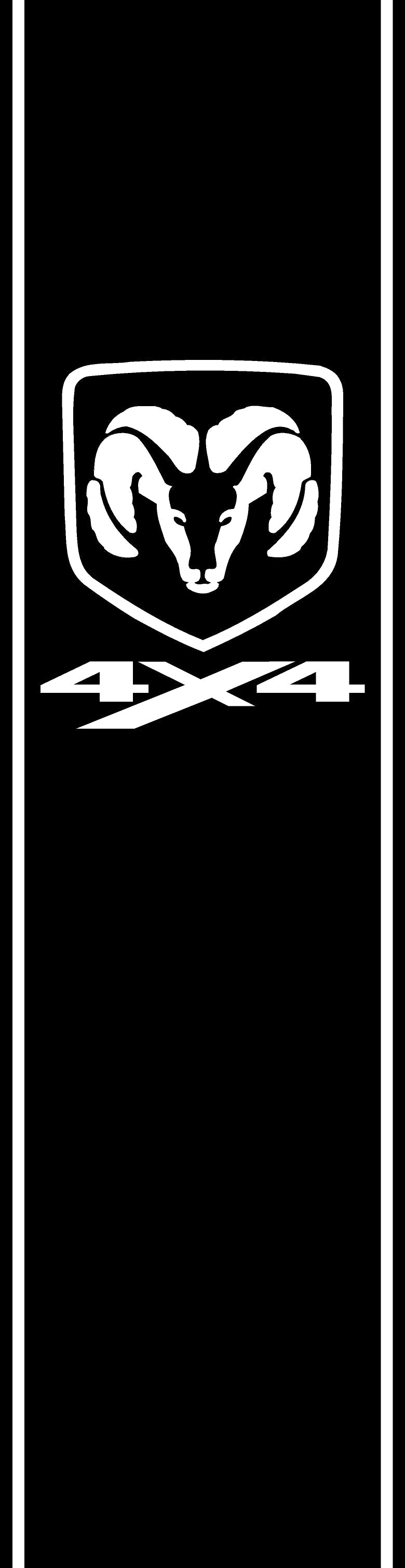 Load image into Gallery viewer, Ram Head 4x4 Quarter Panel Decals for 2009-2024 Dodge Ram 1500 (x2)
