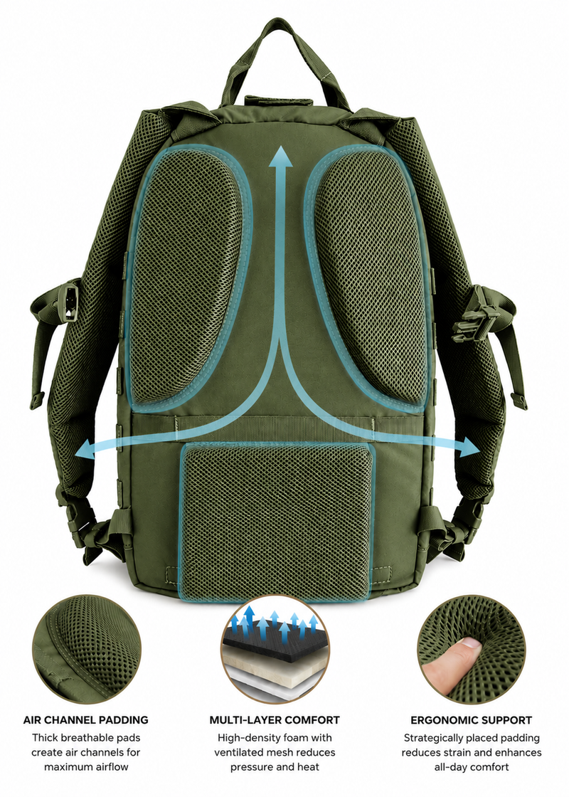 Load image into Gallery viewer, Mothman Backpack — American-Made, Berry-Compliant EDC
